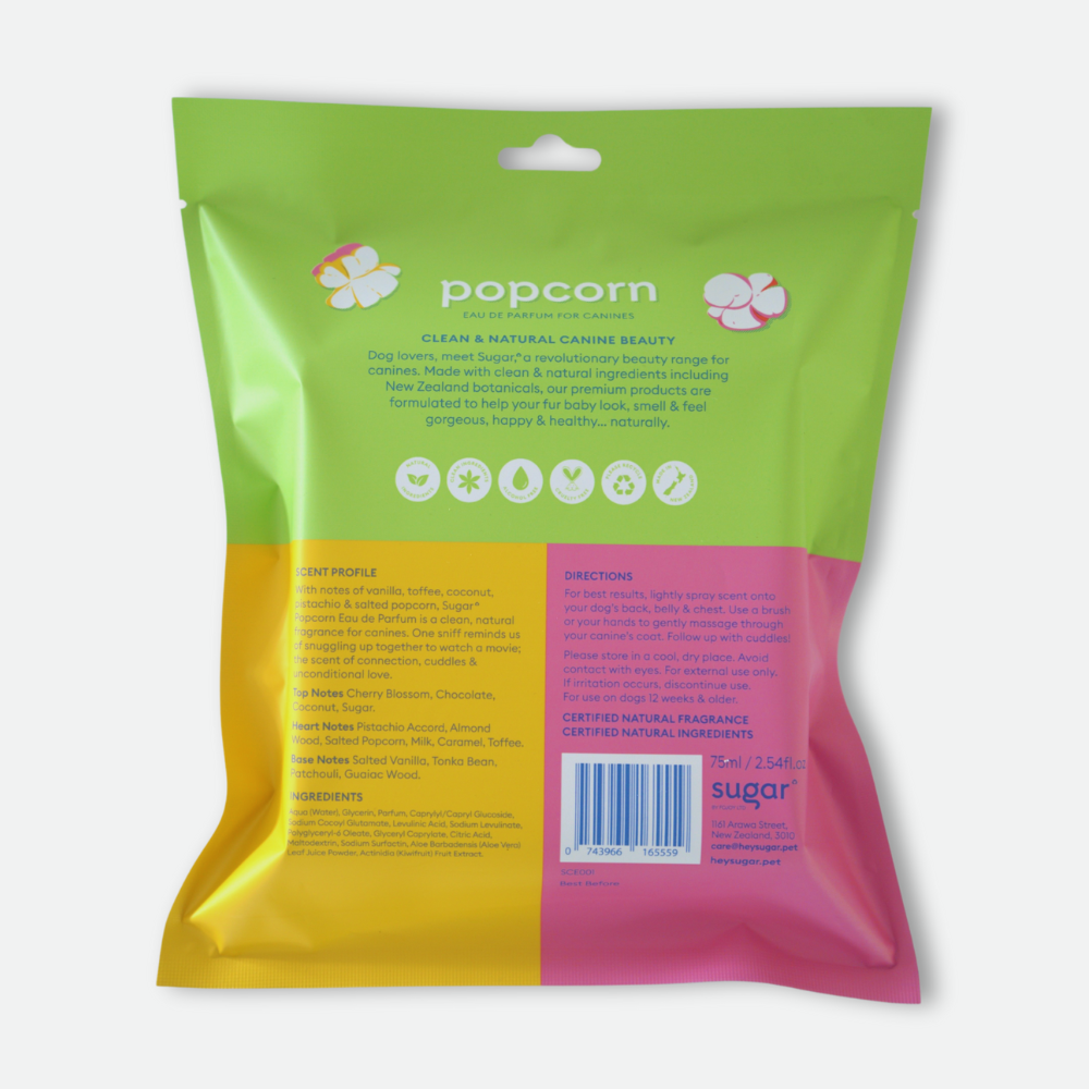POPCORN  Eau de Parfum for Canines